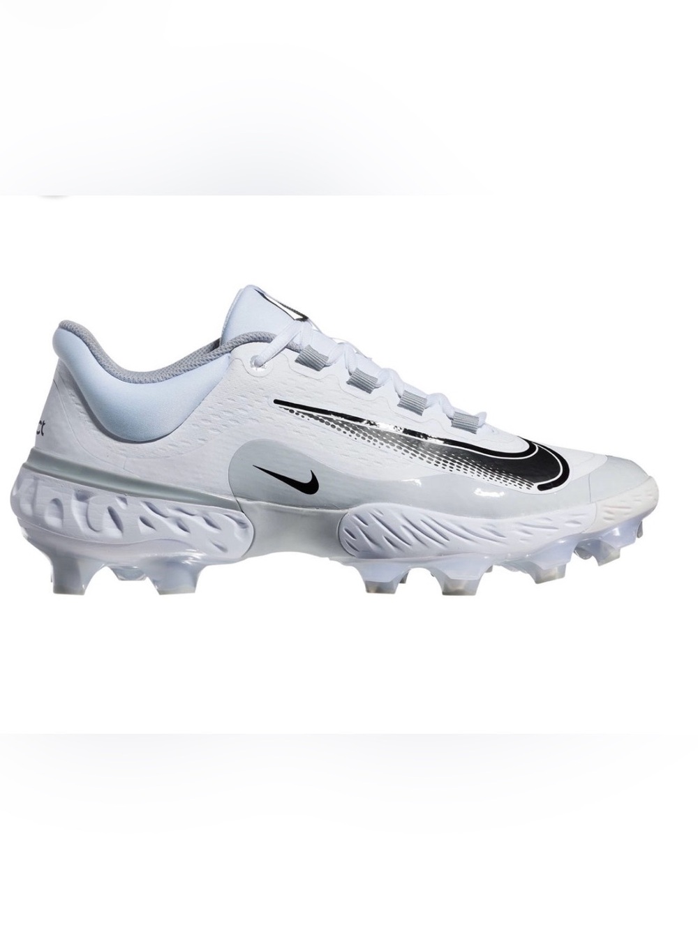 Brand New Nike Alpha Huarache Elite 4 Men's Baseball Cleats White/Black Size 14